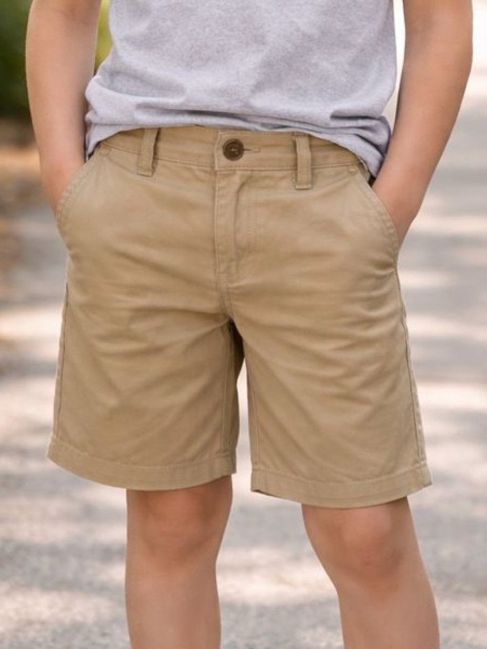 Vineyard Vines Boys Stretch Breaker Khaki Tan Shorts Preppy Classic